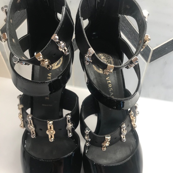 Versace stud heels 38 - Picture 13 of 15